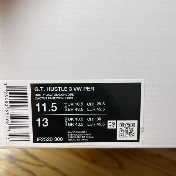 Nike G.T. Hustle 3 Victor Wembanyama Dusty Cactus Basketball Men\'s 11.5 NEW main image 8